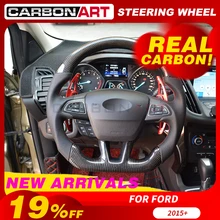 Для mondeo карбоновое рулевое колесо Замена карбоновое Рулевое колесо для Ford Kuga для Mendeo MK4 Edge