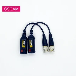 20 paires de Balun passif vidéo CCTV 4K 8MP, Distance 2000ft, câble UTP BNC CAT5 pour caméra HD 5MP 8MP AHD TVI CVI 