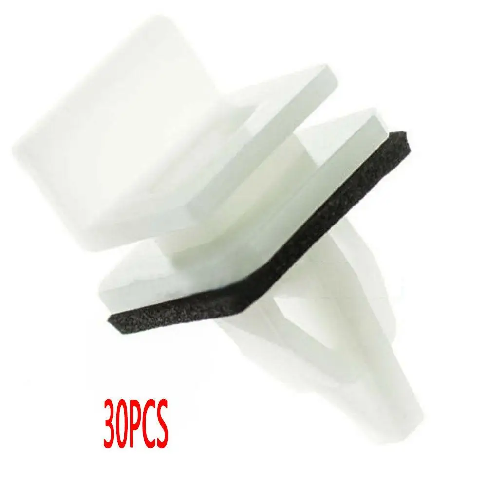 30pcs Side Skirt Sill Seal Panel Mounting Trim Clips Acura Honda Accord Civic