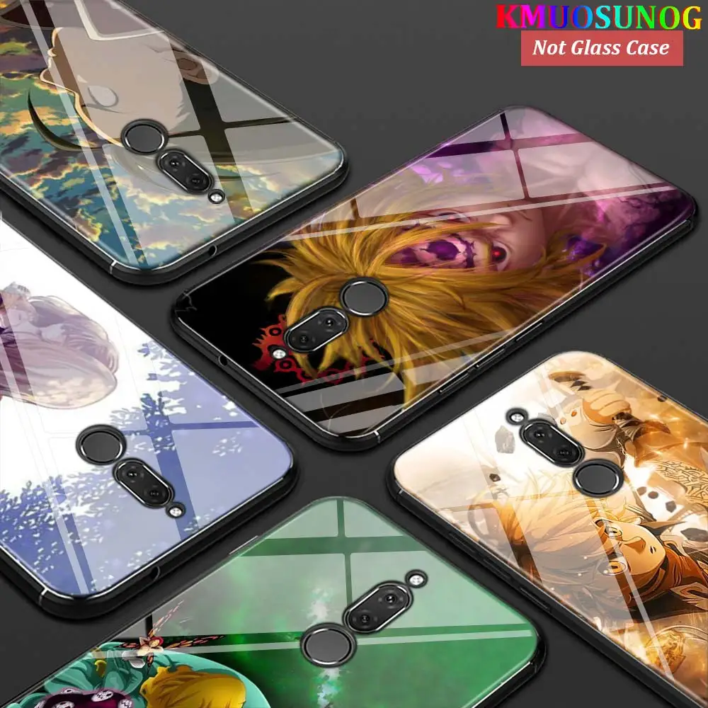 Модный глянцевый черный чехол для телефона The Seven Deadly Sins huawei mate 30 20 20X (5G) 10 Lite Y9 Y7 Y6 Y5