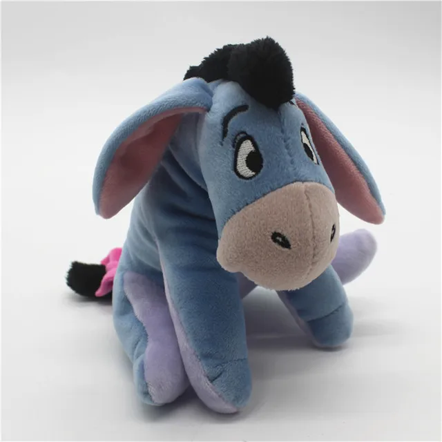 1piece 15cm winnie the pooh  friend Eeyore Donkey Stuff Animal Soft Plush Toy Doll Birthday Children & Gril friend Gifts