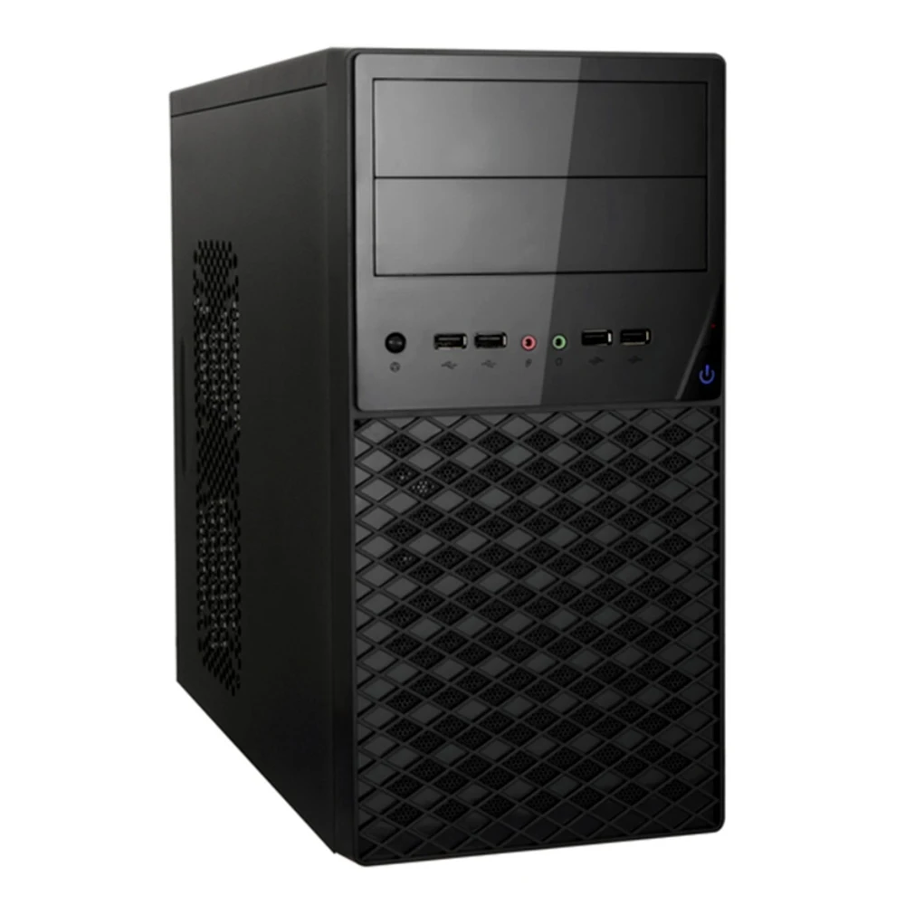 Корпус ExeGate BA-203U Black mATX Без БП EX284032RUS Mini - Tower | Компьютеры и офис