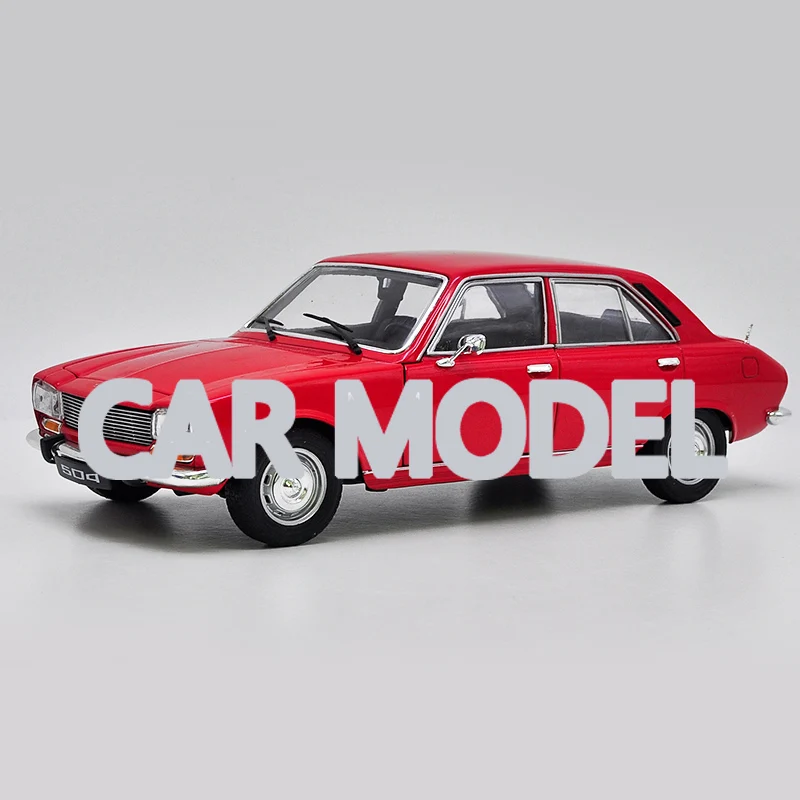 1:18 Масштаб сплава игрушечных транспортных средств 1975 biaozhi 504 автомобиль модель