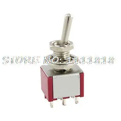 AC 250 V/2A 120 V/5A 6 припоя контактный клеммы DPDT ВКЛ./центр ВЫКЛ./вкл.