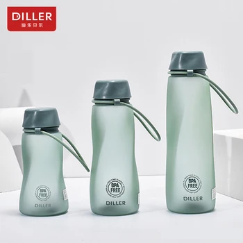 

350/450/550ML Water Bottles Shaker Leakproof Outdoor Sport Direct Drinking Tritan Plastic Eco-Friendly Drinkware BPA Free