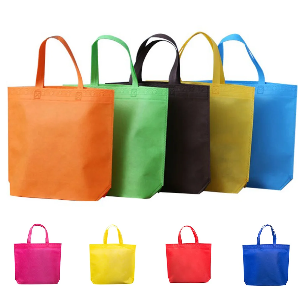 

2019 Travel Storage Handbag New Shopping Bag 1PC Nonwoven Reusable Bag Tote Bag Women Shoulder Bag Eco Bag Grocery Bag