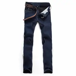 Импортные товары, AliExpress, Мужская осенняя одежда, джинсы, мужские однотонные узкие брюки, мужские ковбойские брюки в Корейском стиле