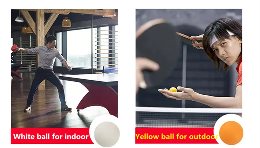 WHIZZ Table Tennis Ball 3 Stars Competition Training Balls New Materials High Elasticity Quality Ping-Pong Balls