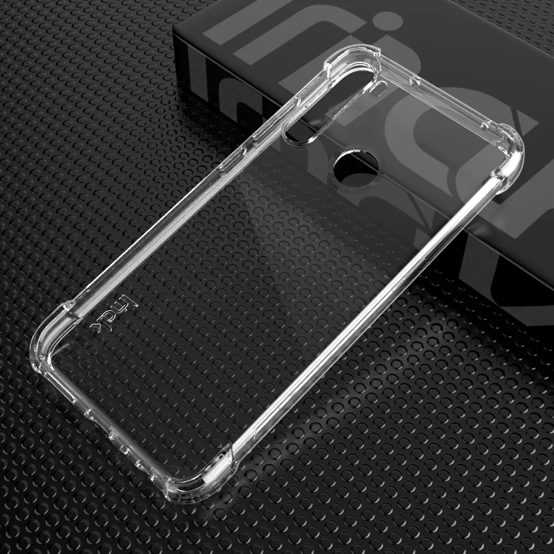 IMAK Redmi Note 8 Pro Чехол ударопрочный противоударный мягкий ТПУ задняя крышка чехол для Xiaomi Redmi Note 8 Pro