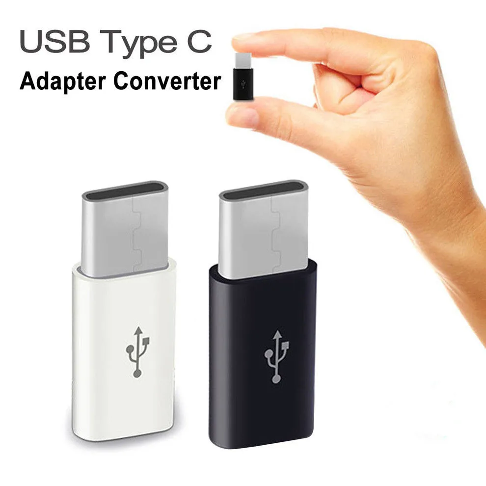 Адаптер USB Type C 3 1 адаптер на Micro 480 мбит/с конвертер кабель для Macbook Samsung s8 Huawei p10 p9