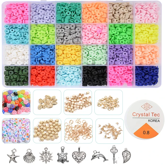 50Pcs Mixed Assorted Beads For Jewelry Making Mix Crystal Glass Round Beads  Acrylic Beads Pearl Beads Pony Beads Spacer Beads For DIY Crafts, With  Lobster Claw Clasps And Chain Extender
