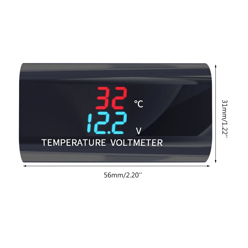 Wasserdicht Digitale Thermometer für Motorrad Temperatur Meter