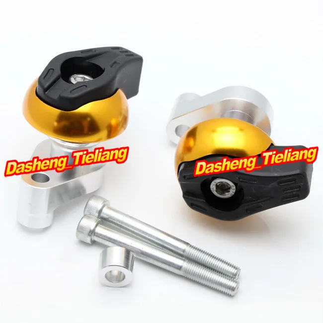 

For yamaha YZF R6 2008 2009 2010 2011 2012 Frame Sliders Crash Pads Protector, Motorcycle Spare Parts Accessories, Gold Color
