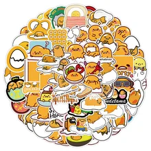 

10/60/120Pcs/pack Anime Cute Lazy Eggs Cartoon Waterproof Stickers DIY Luggage Phone Case Skateboard Graffiti Deco Stickers Toy