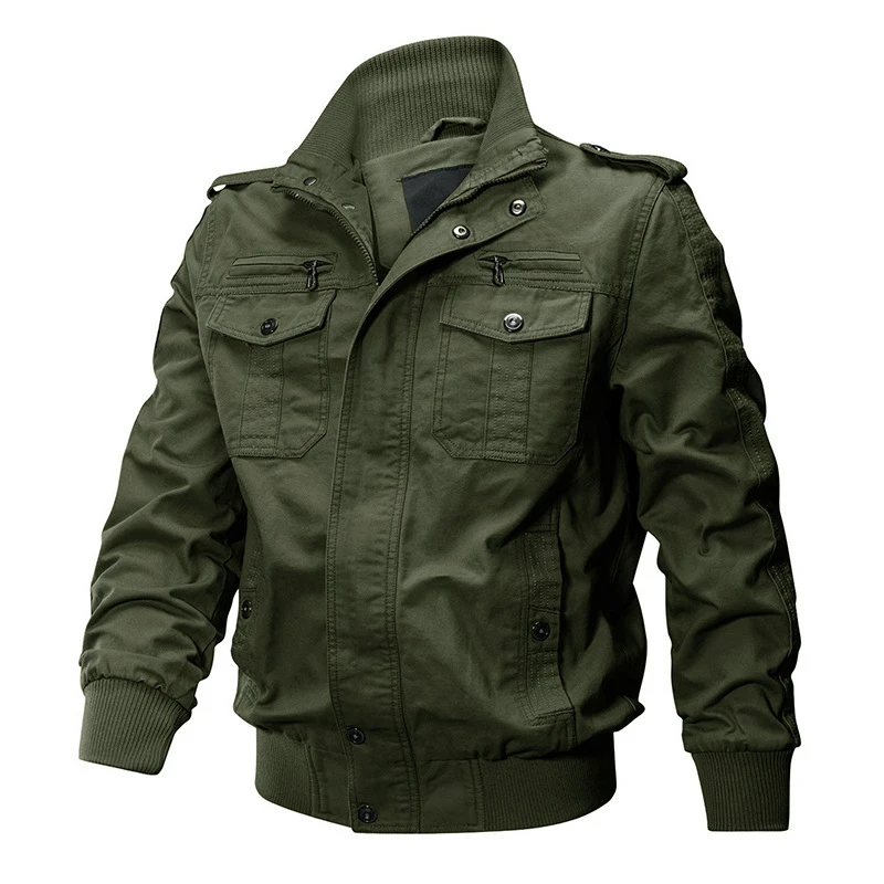 Tactical Military Jacket Men Tactical Winter Pilot Jackets Army Cotton