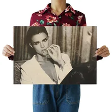 [G003] Smoking Goddess Nostalgic Retro Kraftpaper Poster Indoor Bar Cafe Decorative Painting