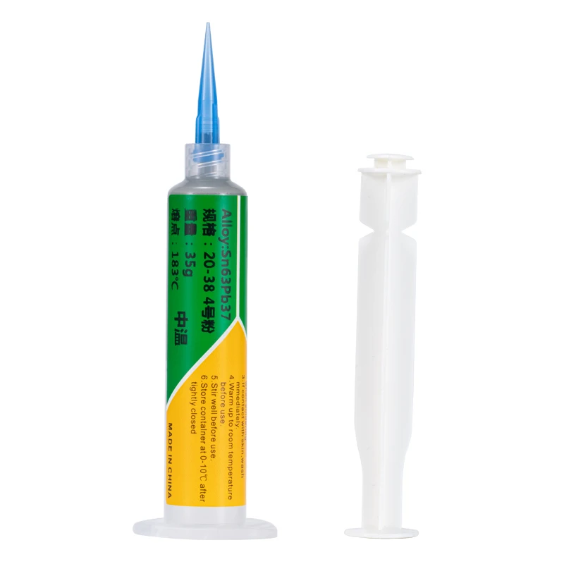 Needle Tube Repair Solder Paste Is Suitable for PCB Repair At Low Temperature, Medium Temperature and High Temperature