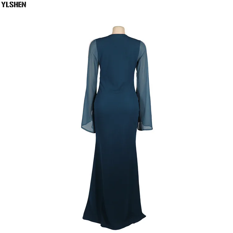 African Dresses for Women Dashiki Diamond Robe Africaine Femme 2020 Africa Dress African Clothes Long Maxi Evening Party Dress 13
