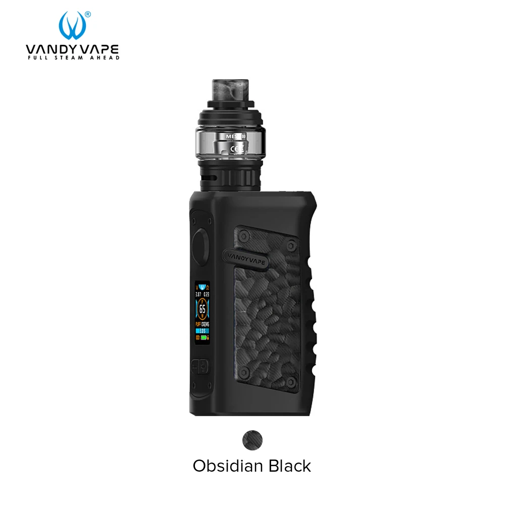 Obsidian Black Vandy Vape Jackaroo комплект питание от одной батареи 21700 100 Вт водонепроницаемый стартовый комплект против VOOPOO Drag 2 - Цвет: Obsidian Black