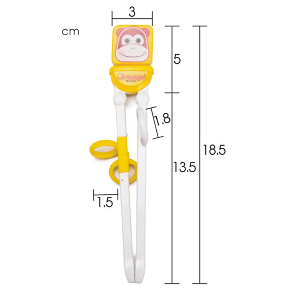 Kuulee детские учебные палочки для еды Мультяшные фигурки обучающая посуда детские учебные палочки для еды более 24 месяцев многоцветные