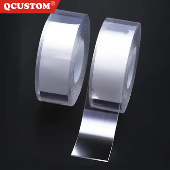 

QCUSTOM 3/5m Nano Transparent Tape Home supplies NoTrace Magic Reusable Adhesive Kitchen Glue Gadget Dropshipping glue gekkotape