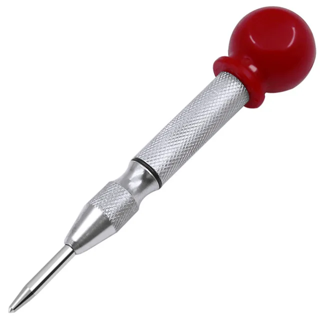 Silver red Автоматический центральный перфоратор, перфоратор, сверло, инструменты, устройство для разбивания, позиционер, Полуавтоматическое устройство для разбивания окон LT81 - Цвет: Silver red