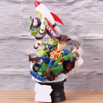 

The Woody Buzz Lightyear Alien Woody Buzz Lightyear Alien Figures PVC Action Figure Collectible Model Toy Children Gift Kids