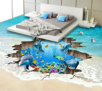 

[Self-Adhesive] 3D Underwater World 1556 Floor Wallpaper Mural Wall Print Decal Wall Murals