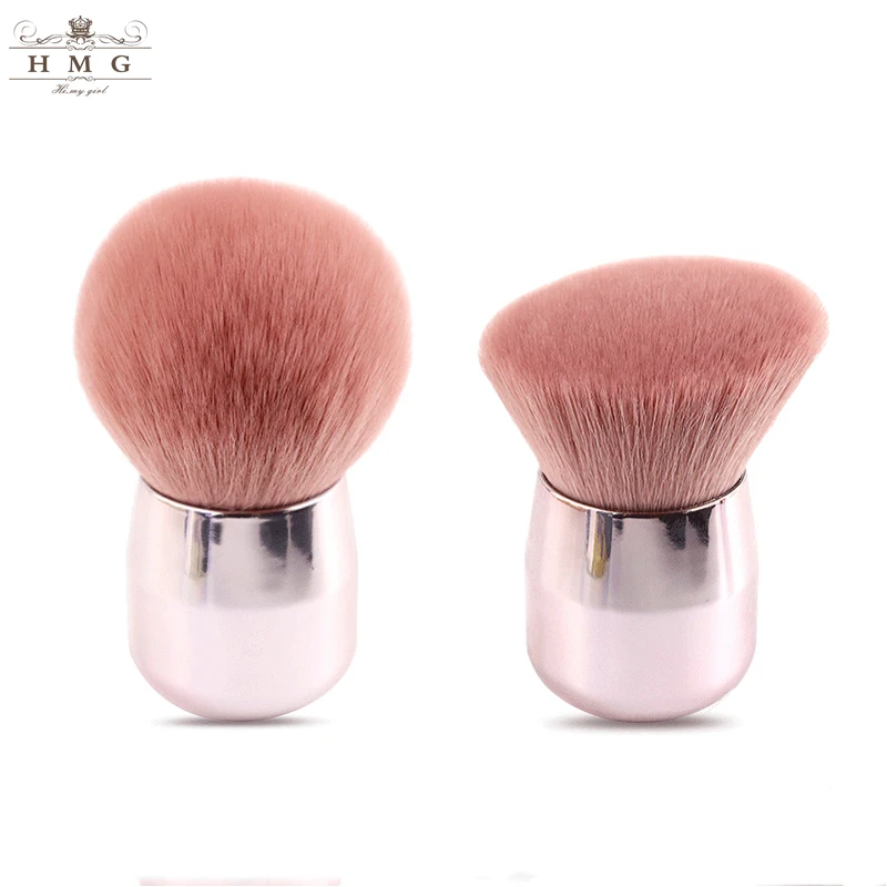 

HMG 1Pcs Blush Foundation Makeup Brush With Storage Bag Cosmetic Beauty Professtional Makeup Tools Easy To Carry Fiber Hair