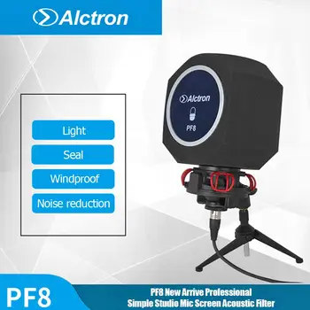 

Original Alctron PF8 New Professional Simple Studio Mic Screen Acoustic Filter Desktop Recording Mic