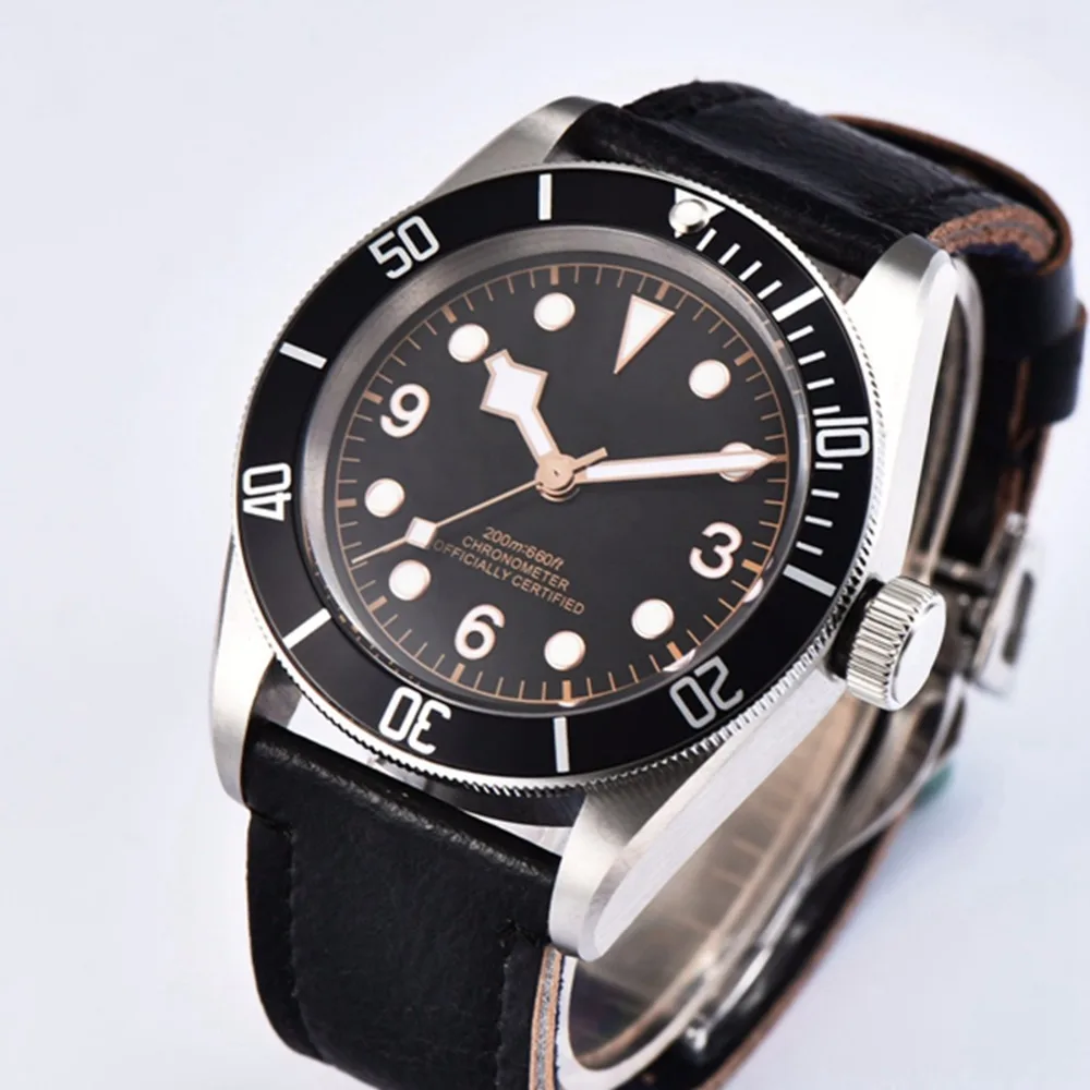 

fashion Men Watch Waterproof Automatic Mechanical Clock 41mm sapphire crystal luxury top brand sterile dial Wristwatch8