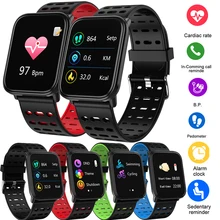 New Smart Watch BINSSAW T6 Men Women Heart Rate Monitor Blood Pressure Fitness Tracker Smartwatch Sport Watch for ios android