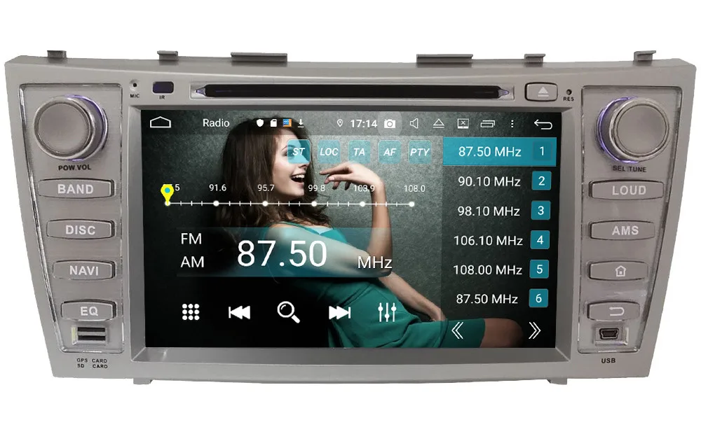 Klyde ips 4G wifi Android 9 Восьмиядерный 4 Гб ОЗУ 64 Гб ПЗУ BT DSP автомобильный DVD мультимедийный плеер радио для Toyota Camry 7 40 50 2006-2011