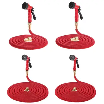 

Multi-functional Garden Hose Expandable Flexible Water Hose Pipe Watering Kits with Spray Gun Irrigation System Dropshipping