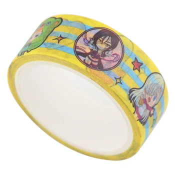 

Cartoon The Seven Deadly Sins Washi Tape Anime Paper Adhesive Tape DIY Scrapbooking Sticker Label Masking Tape 1.5cm*5m