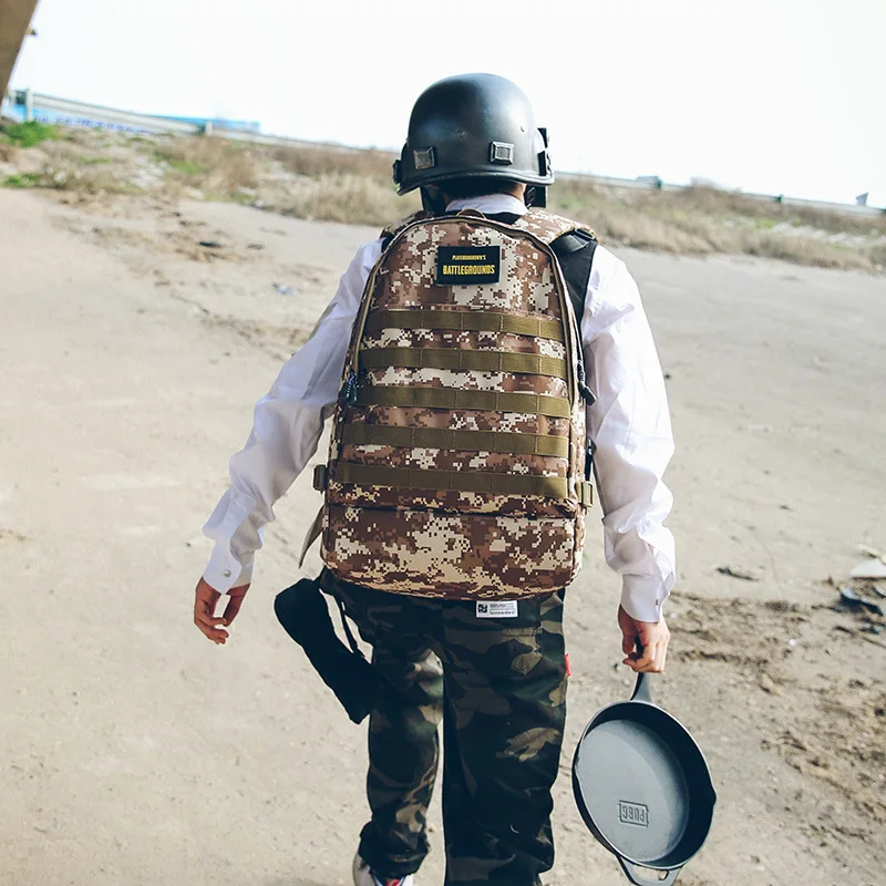 

New Style Multi-functional USB Charging Camouflage Backpack Online Celebrity Chicken Celebrity Style STUDENT'S Backpack Open Cou