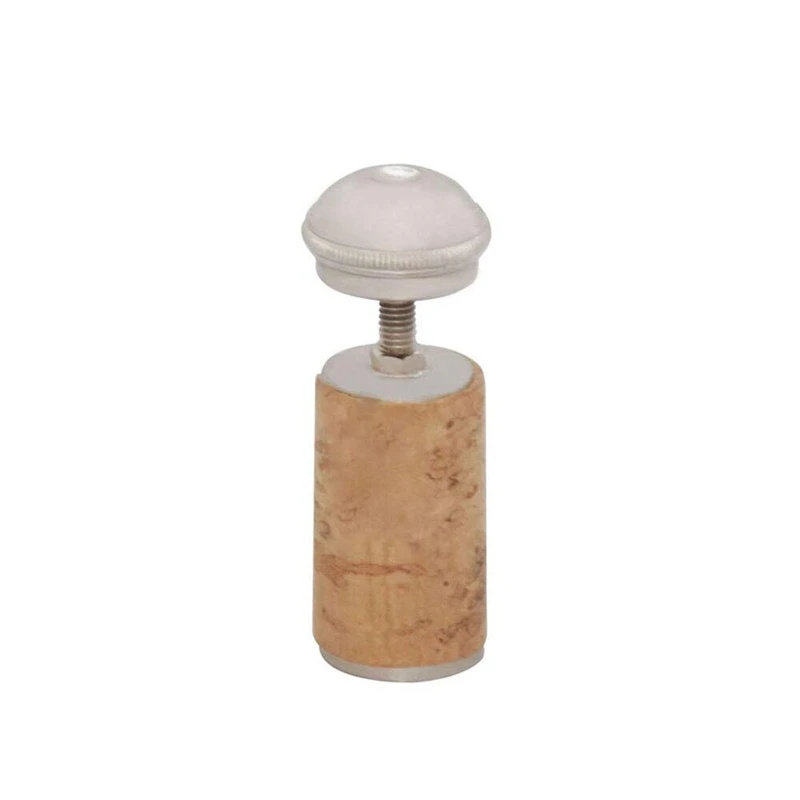 Flute Stopper Plug,Brass Screw Headjoint Cork Flute Head Cap,Screw Cap Set, Wood Wind Instruments