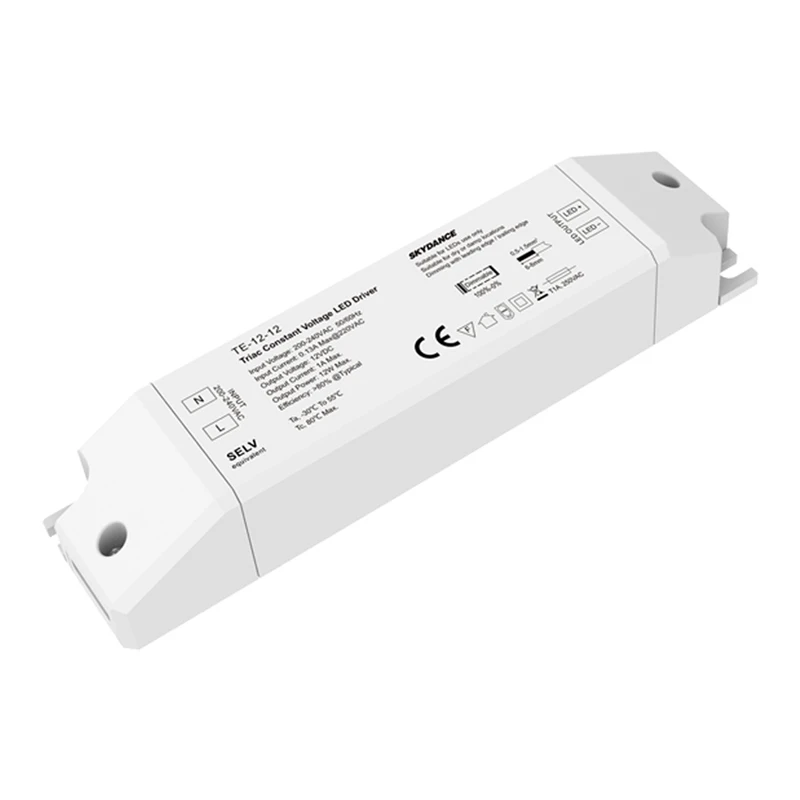 Neue Led Triac Dimmen Fahrer 200 240V Eingang 1A 12W 12V Ausgang
