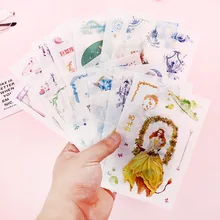 Креативная 12 Созвездие ручка клейкая бумага милый мультфильм 6 каждый набор Тан ГУ Фэн свежая Акварельная КПК наклейка живопись