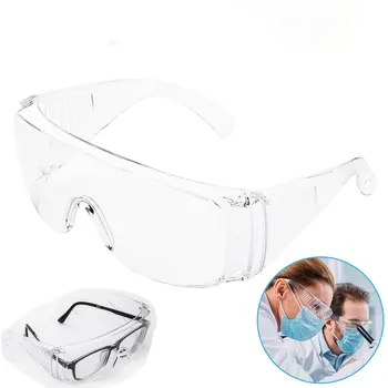 

Transparent Protective Glasses Goggle Waterproof Dust-proof Breathable Protection Goggles For Unisex Use Cycling Riding