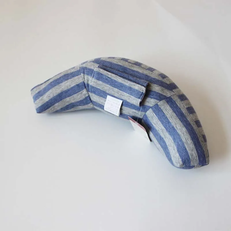 Автомобильная u-образная задняя подушка на сиденье Детская защита офисная Подушка под шею офисная подушка - Цвет: blue grey