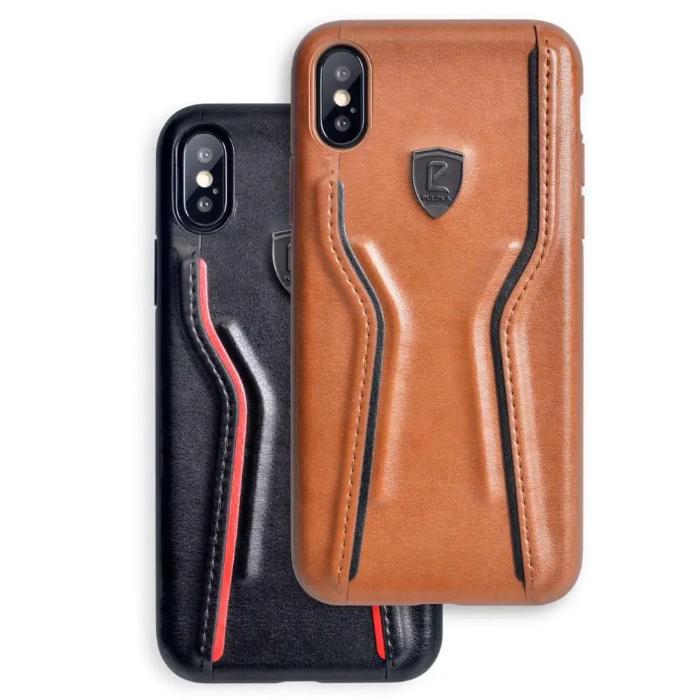 Tikitaka кожаный тонкий жесткий чехол для iPhone XR XS MAX 7Plus 8Plus противоударный чехол для iPhone X 8 7 6 Plus задняя крышка