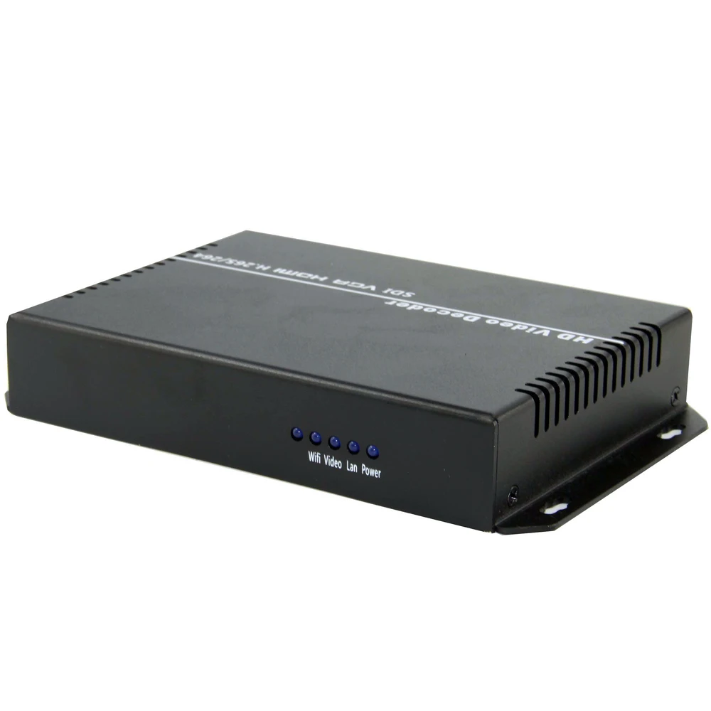 UHD 4K H.265 H.264 HDMI VGA CVBS декодер HD SD видео аудио IP потоковый декодер HTTP RTSP RTMP UDP HLS к HDMI VGA CVBS приемник
