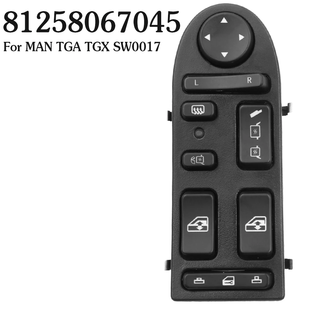 Auto Power Window Lifter Control Switch LHD 81258067045 81258067098 For MAN TGA TGX SW0017 | Автомобили и мотоциклы