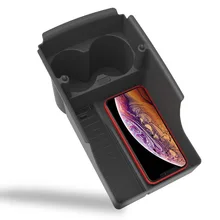 

For Tesla Model X / S 2019 Central Armrest Storage Box Organizer Center Console Non-slip Containers Holder