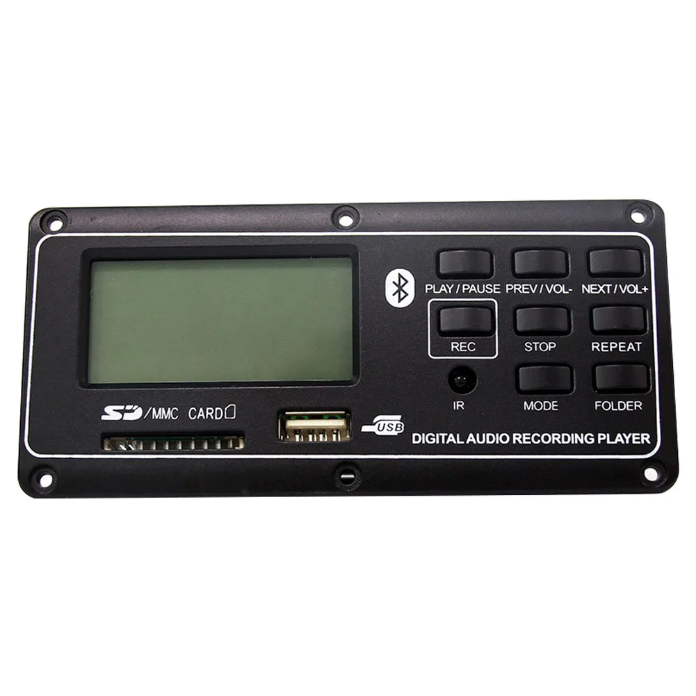 

Module Accessories MP3 Player FM Aux Small Audio Decoder Remote Control USB Digital Led Bluetooth Board Card