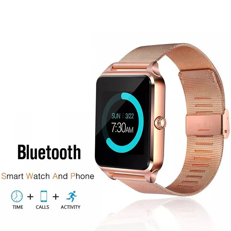 Умные часы с Bluetooth мониторинг сна Смарт для IOS мобильный телефон сенсорный экран