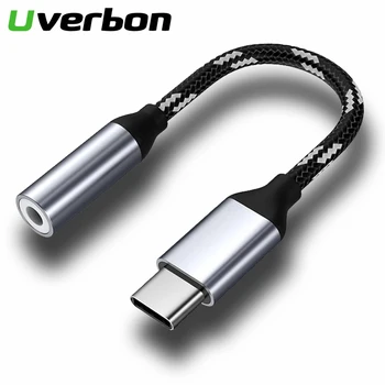 

Type C to 3.5mm Jack Audio Converter USB C Earphone Audio Adapter Cable for Huawei Mate 10 P20 Letv 2 Pro Xiaomi 6 Note Mix