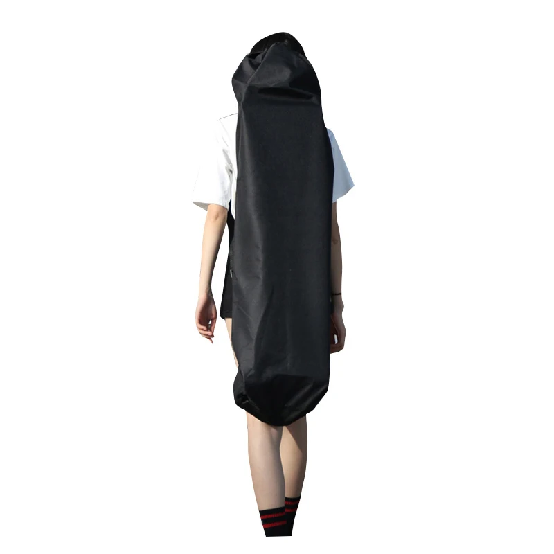 110Cm Long Skateboard Bag Oxford Cloth 43 Inch Carrying Case Shoulder Travel Longboard Backpack Four W | Спорт и развлечения