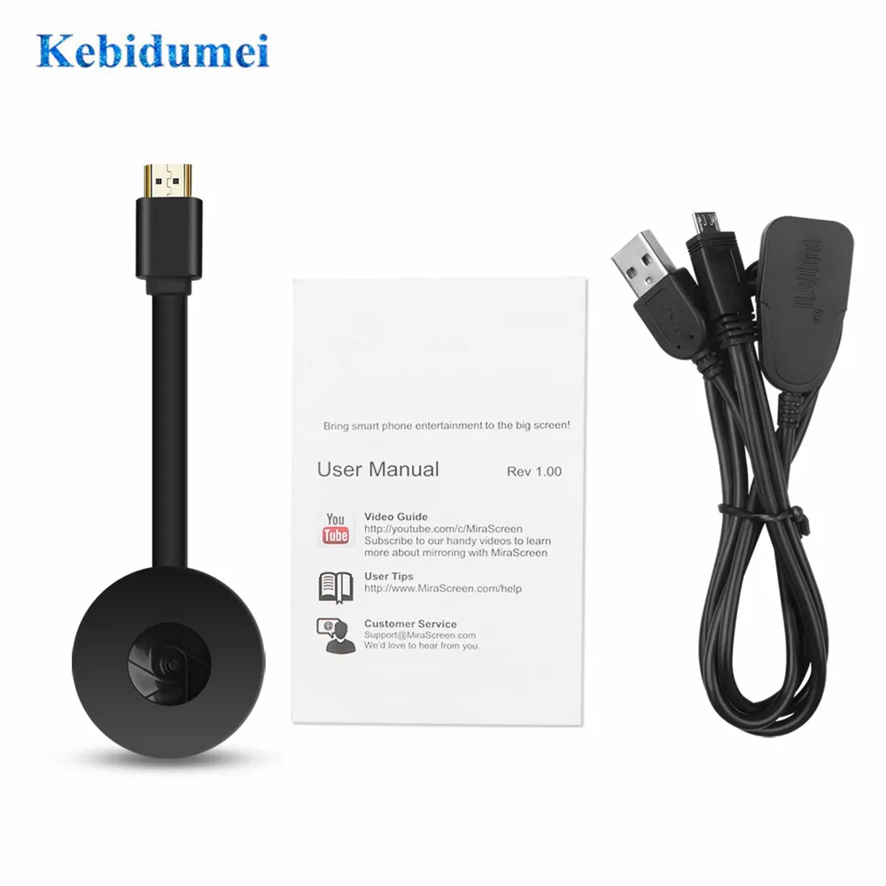 Mirascreen G2 HDMI WiFi Дисплей Dongle ресивер ТВ флешка 1080P Поддержка IOS для Miracast Anycast Iphone ПК PK M2